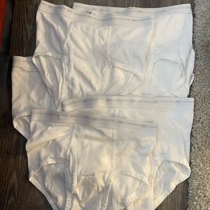 NOS 1985 BVD 38 Briefs 11 Pairs Underwear  NEW Made In USA Whitey Tighties